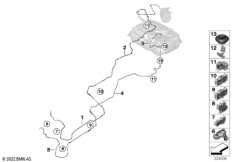 Топливопровод/ элементы крепления