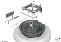 Бортовой инструмент/ домкрат