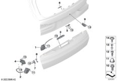 Система замков багажной двери