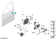Система замков передней двери
