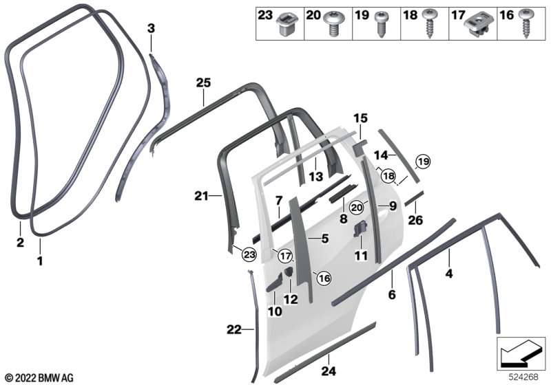 Защитная окантовка дверного проема Зд