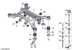 балка заднего моста