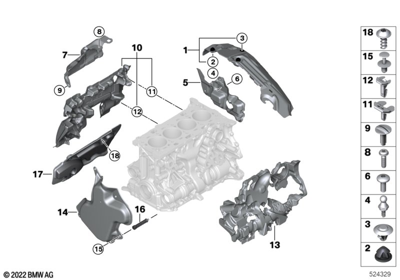 Звукоизоляционный кожух двигателя