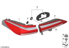 Блок задних фонарей