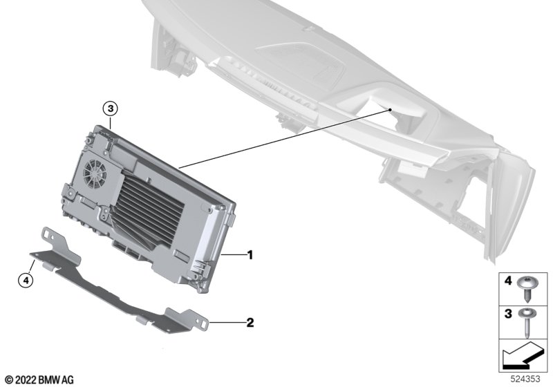 G-серия LCI модуль приборной панели