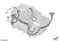 Жгуты проводов для переднего моста