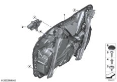 Механизм перемещения стекла двери Пд