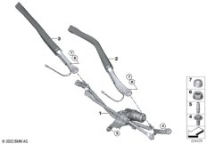 Детали стеклоочистителя