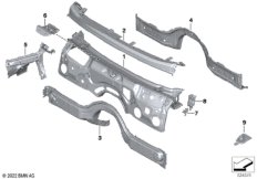 Детали щитка передка