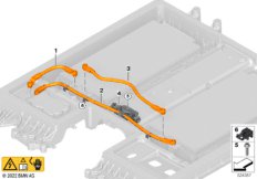Модульный соединитель высоковольтной АКБ