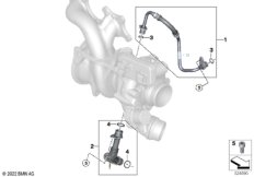 Подача масла турбонагнетателя