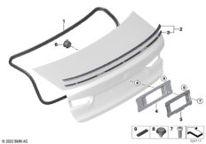 Багажная дверь, дополнительные элементы