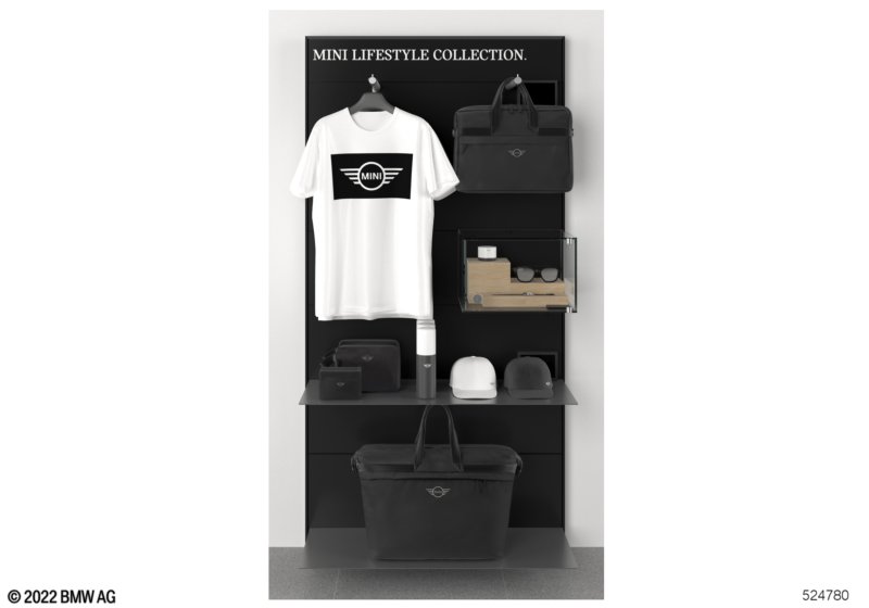 MINI Collection 18/20 стеллаж черн.муж.