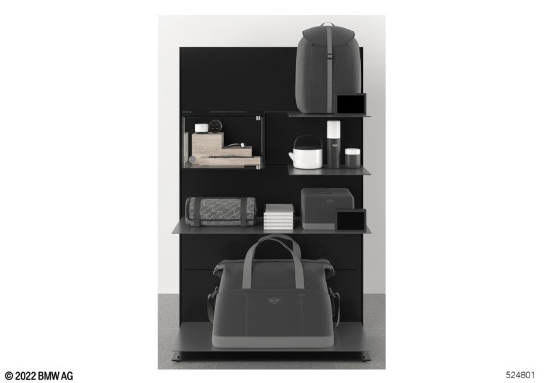 Дисплей Canvas Mix низкий свободностоящ.