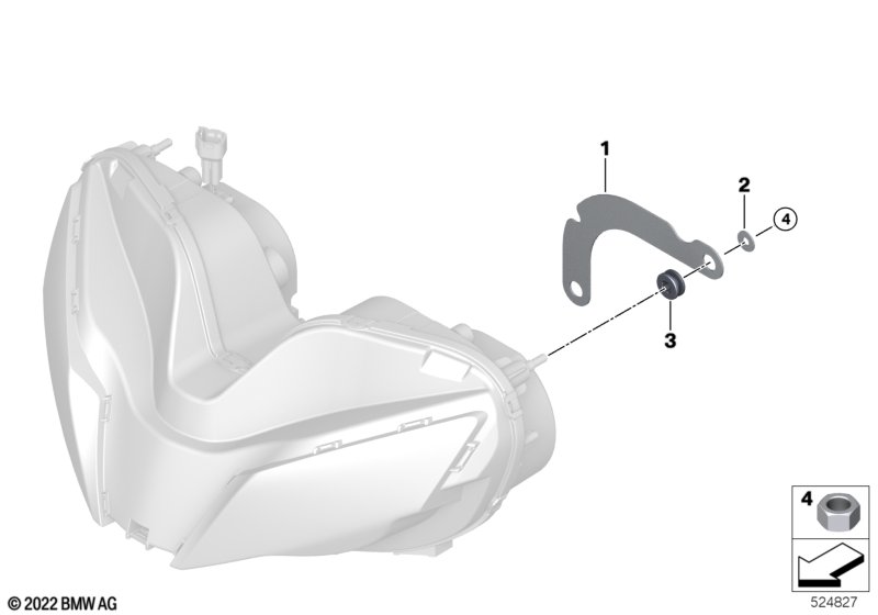 Кронштейн фары