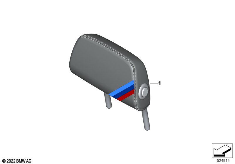 Задний подголовник Individual, KA603