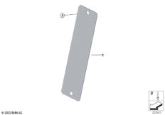 Эмблема, номер VIN