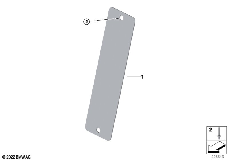 Эмблема, номер VIN