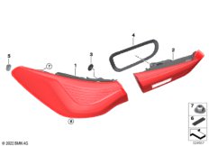 Блок задних фонарей