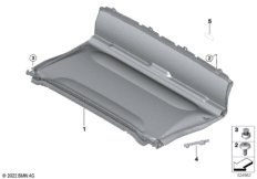 Отделение для складного верха