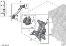 Система охлаждения-насос ОЖ