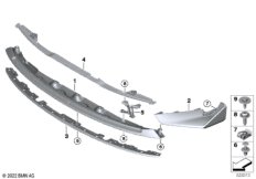 Передний спойлер