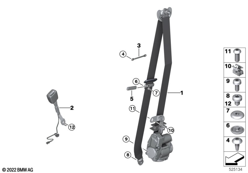 Ремень безопасности REMA Пд
