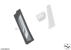 Подставка для ног M Performance