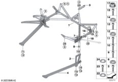 балка заднего моста