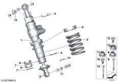 Пружины амортизатора задней подвески