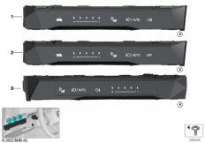 Сенсорная панель управления для водителя