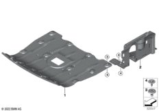 Экран моторного отсека