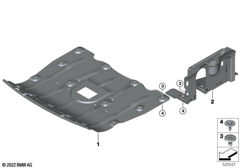 Экран моторного отсека