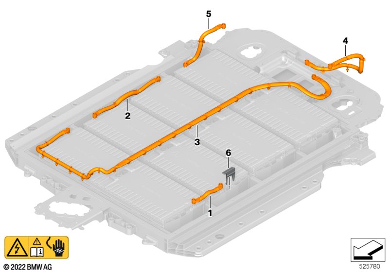 Модульный соединитель высоковольтной АКБ