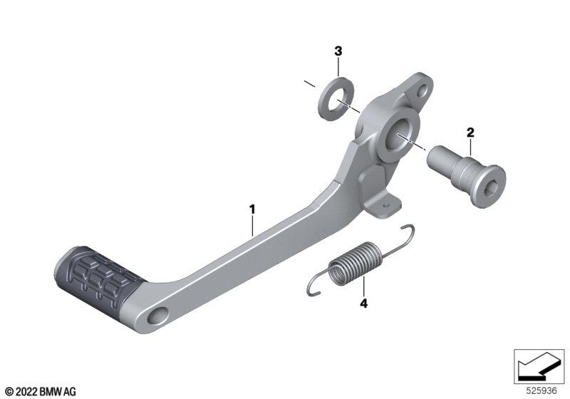 Педаль тормоза