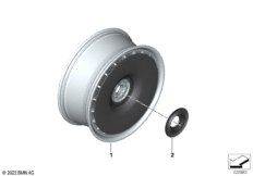 Легкосплавный диск, style 847