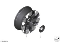 Легкосплавный диск, style 924