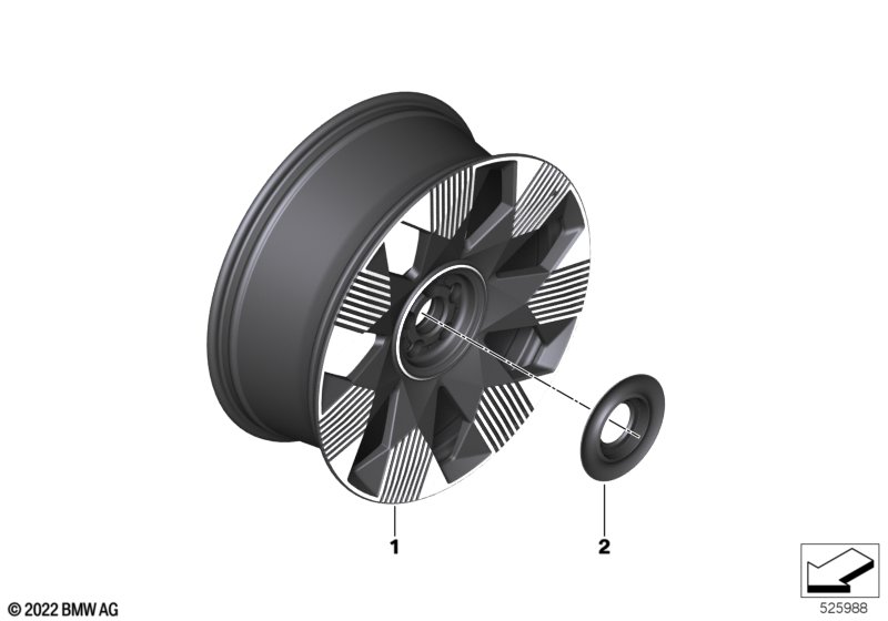 Легкосплавный диск, style 924