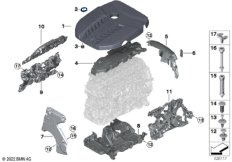 Звукоизоляционный кожух двигателя