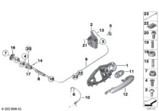 Система замков передней двери