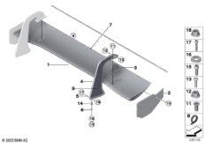 Задний спойлер BMW Motorsport
