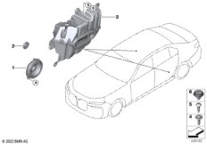 Детали динамика в двери Зд