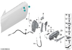 Система замков передней двери