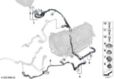 Контур сист.охлаждения в/вольтн.системы
