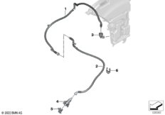 Система омывателей ICAM спереди