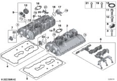 Крышка головки блока цилиндров