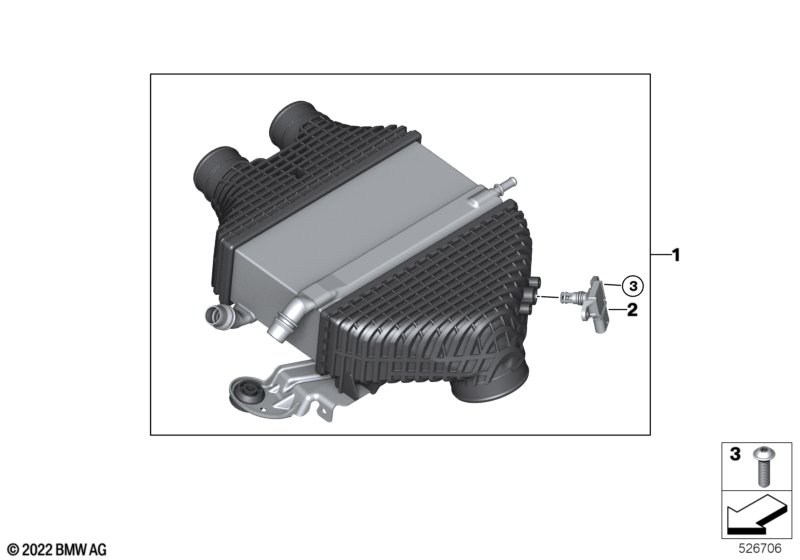 Охладитель наддувочного воздуха