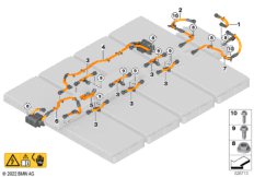 Модульный соединитель высоковольтной АКБ