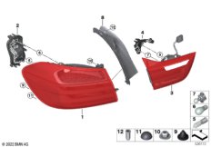 Блок задних фонарей