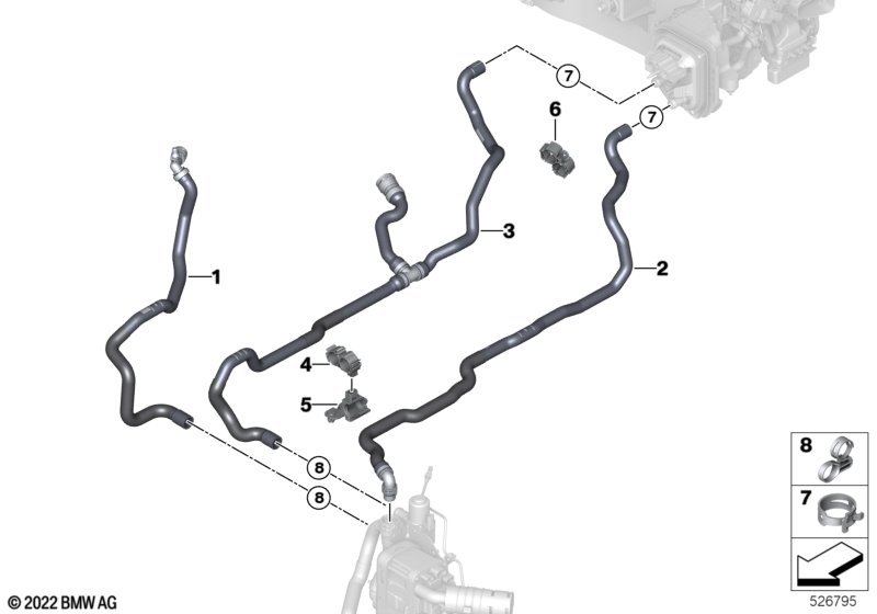 Шланги ОЖ автономной системы отопления